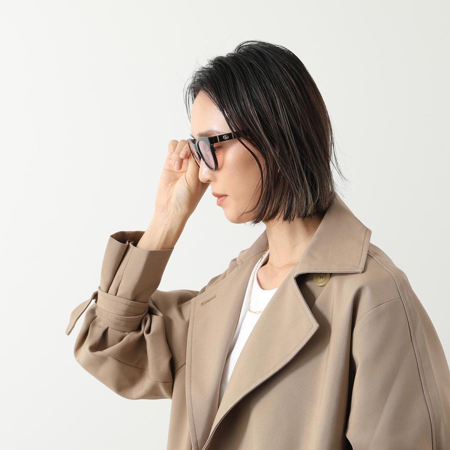 GUCCI（グッチ） サングラス GG0763S レディース ボストン型 眼鏡