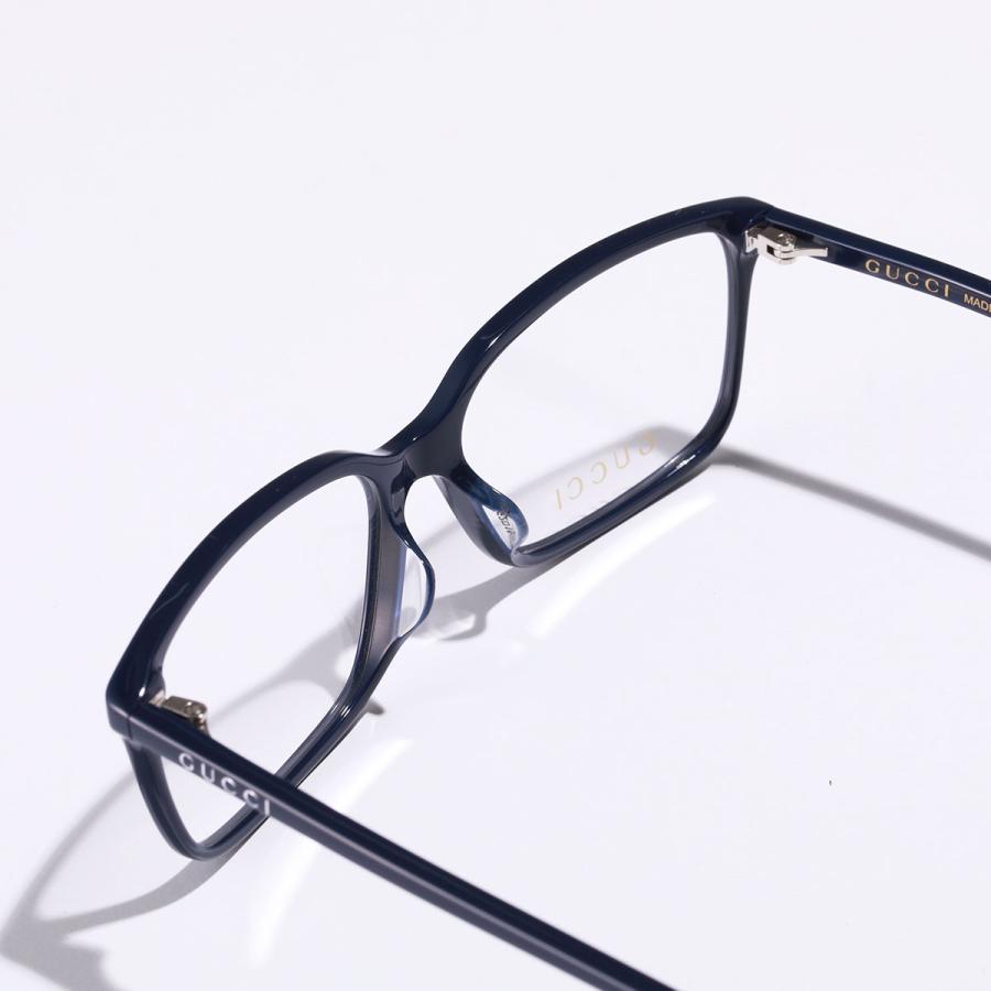 GUCCI（グッチ） メガネ GG0553OA メンズ スクエア型 めがね 伊達