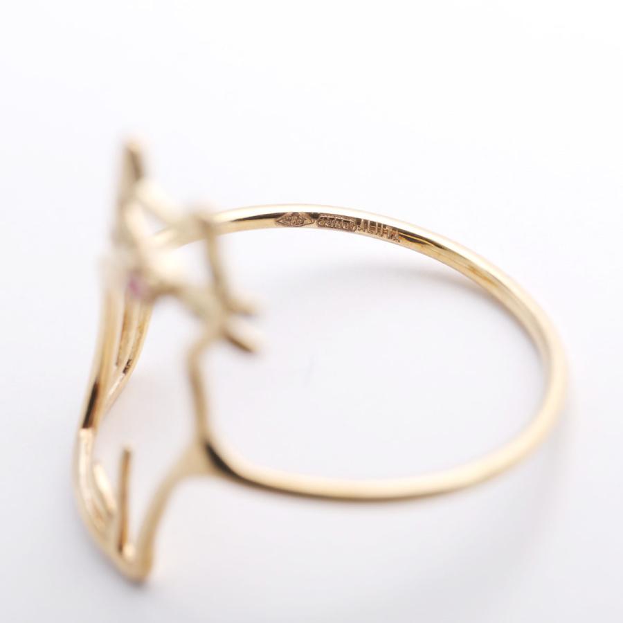 ALIITA（アリータ） リング MIAU ZAFIRO ROSA RING レディース 猫