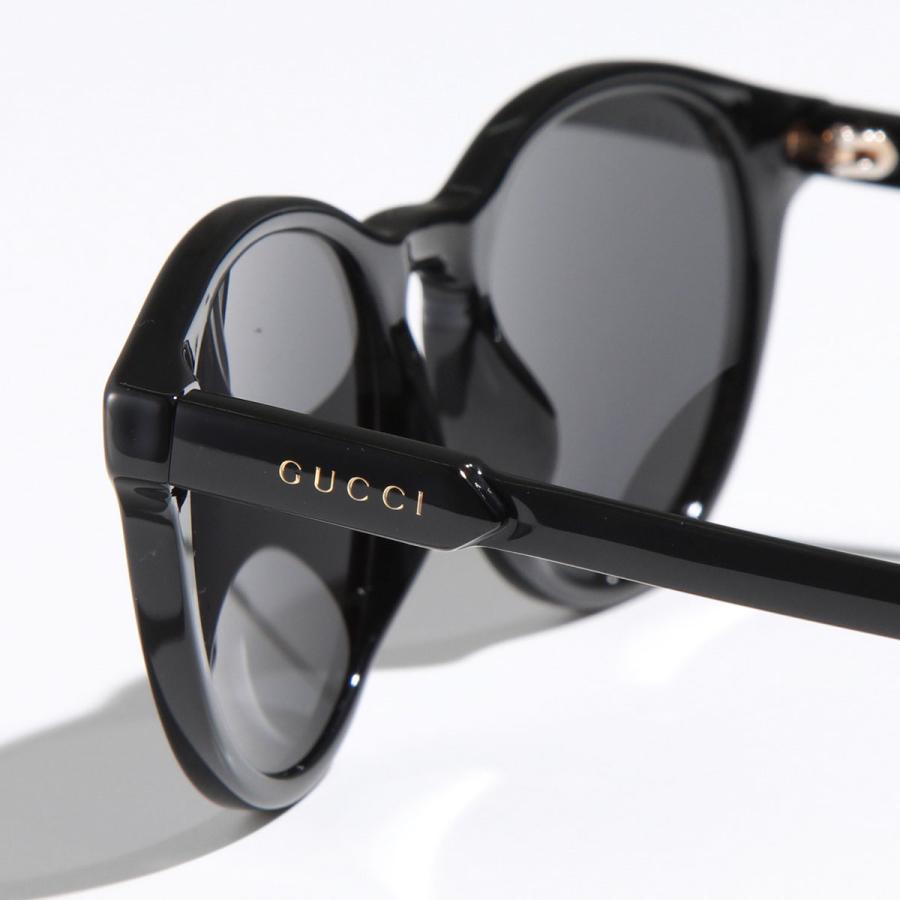 GUCCI グッチ サングラス GG1119S メンズ ボストン型 アジアンフィット メガネ 眼鏡 ロゴ アイウェア UVカット 001/BlackBlackGrey｜s-musee｜11