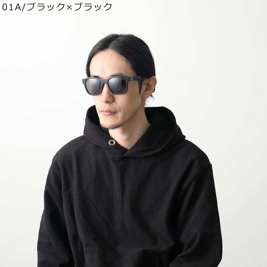 MONCLER × FRGMT モンクレール フラグメント サングラス ML0250-P メンズ スクエア型 メガネ 眼鏡 ロゴ アイウェア カラー2色｜s-musee｜05