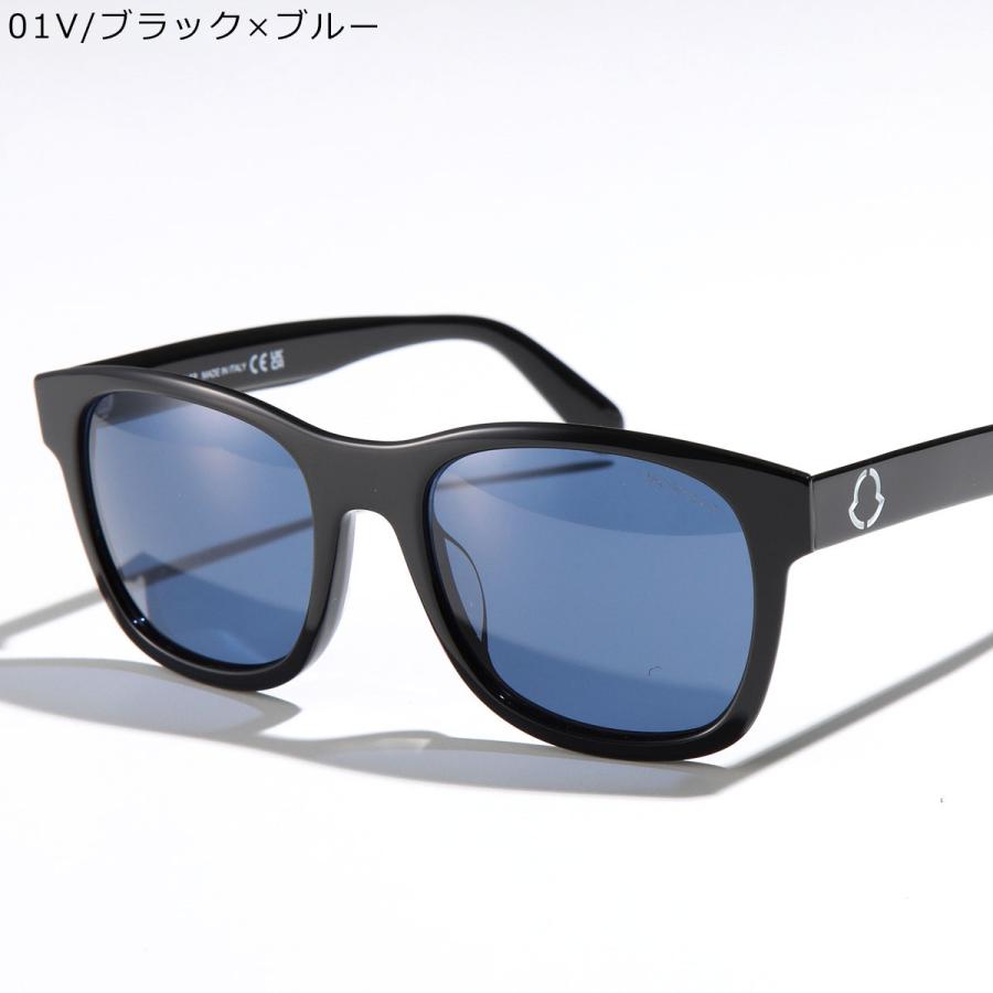 MONCLER × FRGMT モンクレール フラグメント サングラス ML0250-P メンズ スクエア型 メガネ 眼鏡 ロゴ アイウェア カラー2色｜s-musee｜10