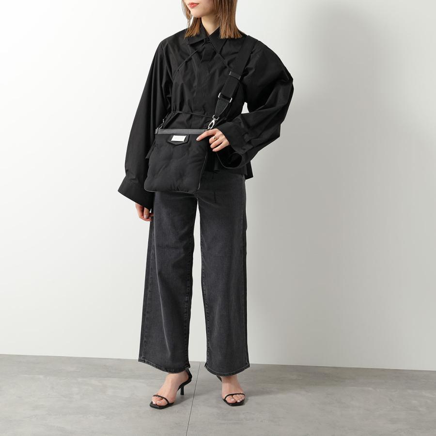 未使用品 メゾンマルジェラ Maison Margiela 22AW NEW LOCK Horizontal ニューロック スクエア ショルダーバッグ  紺 白 ネイビー ホワイト : ブランド古着販売のベクトル - 通販 - Yahoo!ショッピング