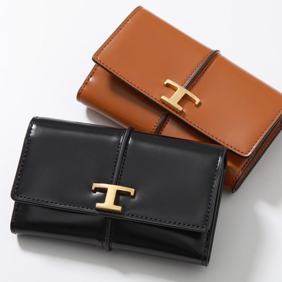 TOD'S（トッズ） TODS 三つ折り財布 T TIMELESS Tタイムレス