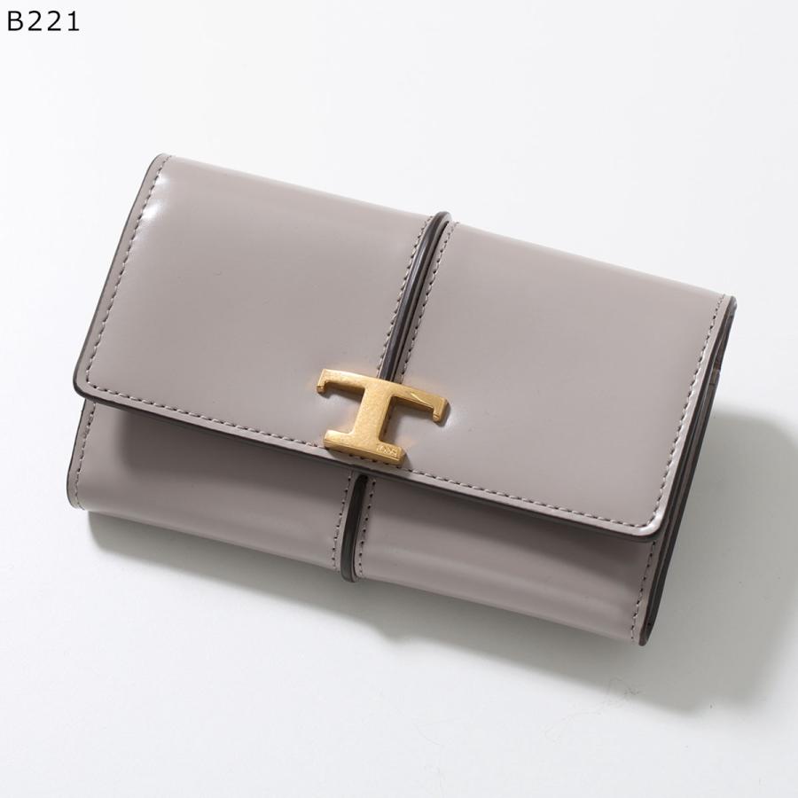 TOD'S（トッズ） TODS 三つ折り財布 T TIMELESS Tタイムレス