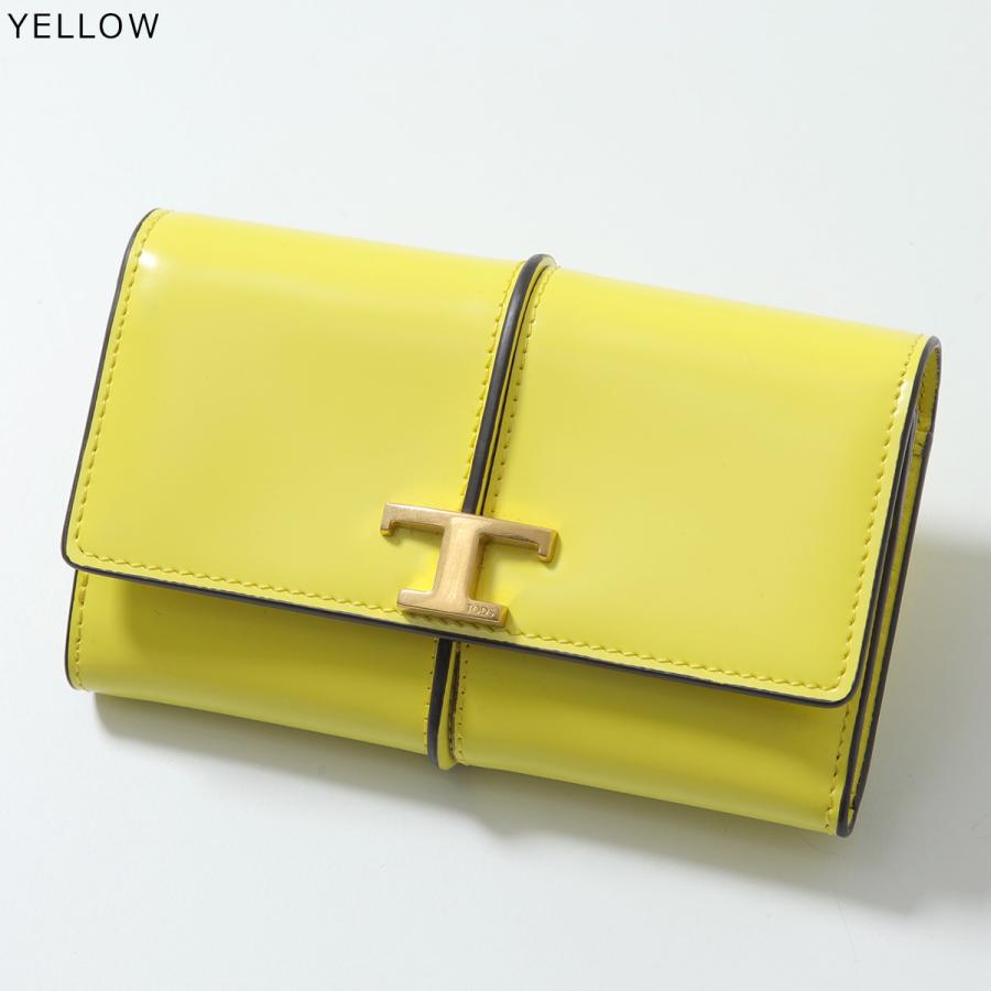 TOD'S（トッズ） TODS 三つ折り財布 T TIMELESS Tタイムレス