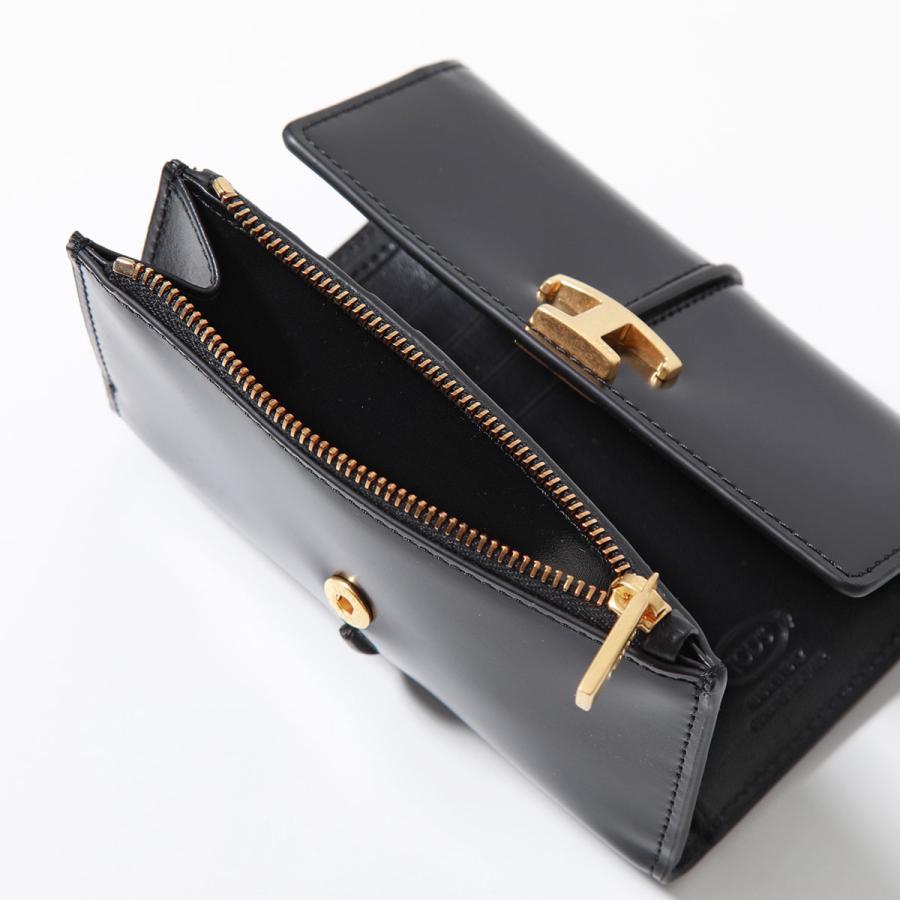 TOD'S（トッズ） TODS 三つ折り財布 T TIMELESS Tタイムレス