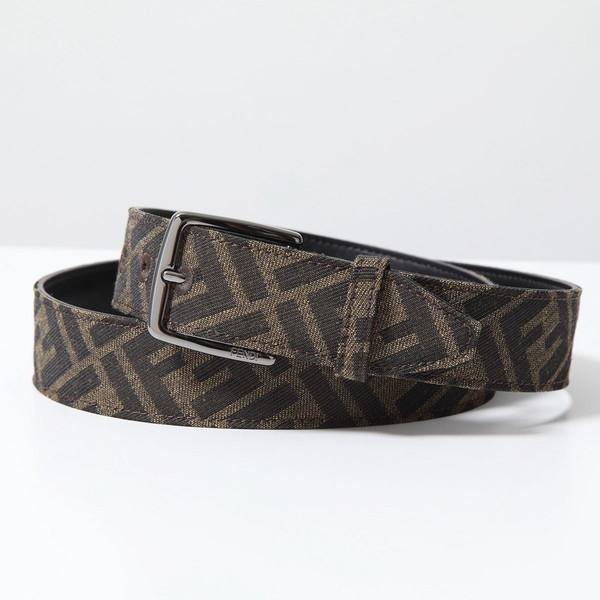 FENDI フェンディ ベルト 7C0497 ALWK メンズ FFロゴ ズッカ柄 F1MMV  