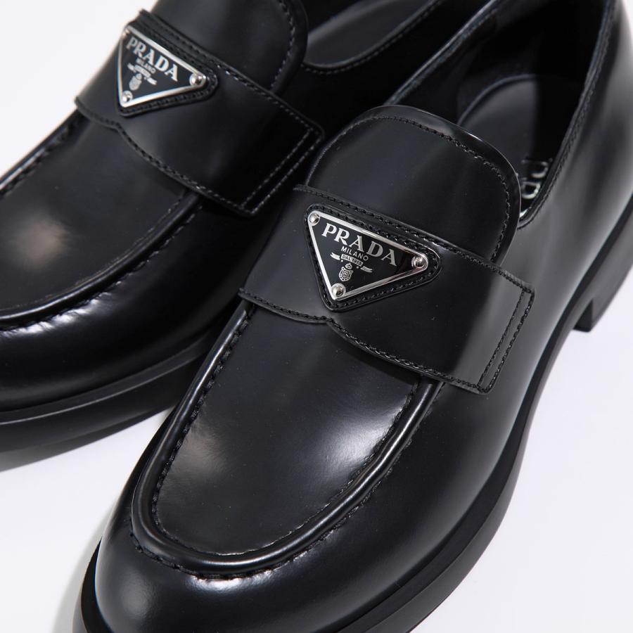 PRADA プラダ ローファー 1D329N 055 レディース ブラッシュドレザー 