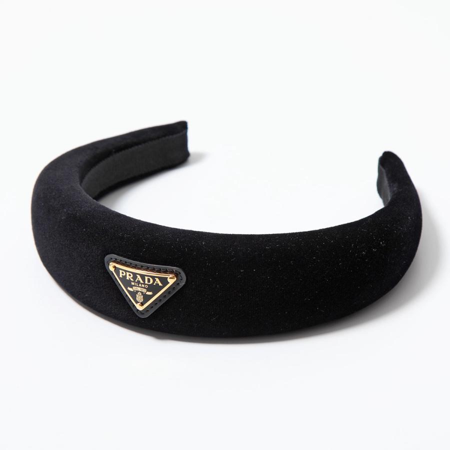 PRADA（プラダ） カチューシャ 1IH019 068 レディース ベルベット