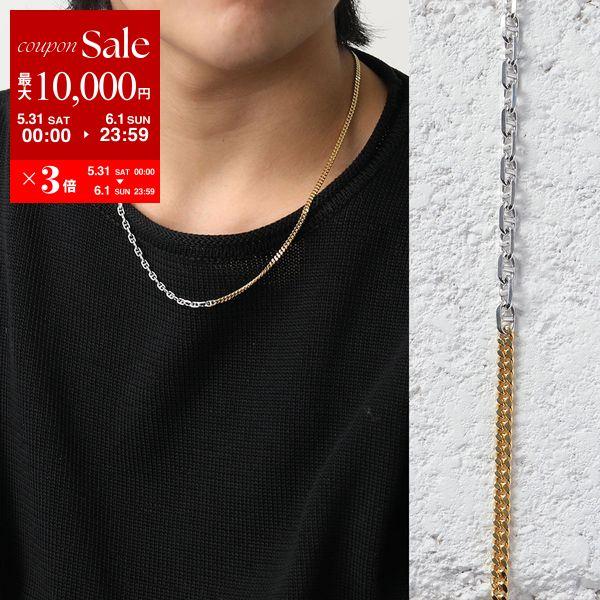 TOM WOOD TOMWOOD トムウッド ネックレス Rue Chain Duo 20.5 TOM WOOD TOMWOOD トムウッド ネックレス Rue Chain Duo 20.5