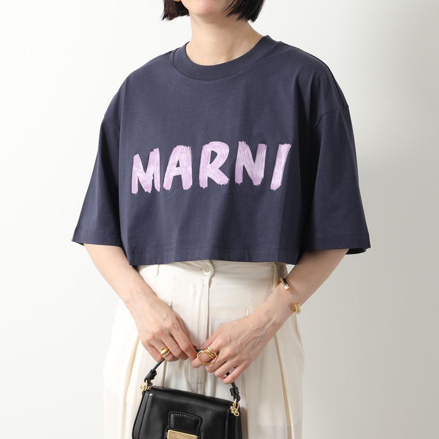 MARNI（マルニ） Tシャツ THJE0301P1 USCS11 レディース ロゴT 半袖