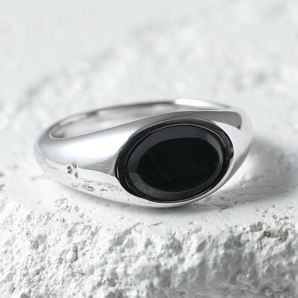 TOM WOOD（トムウッド） リング メンズ Joe Ring Blue Hawk Eye ジョー