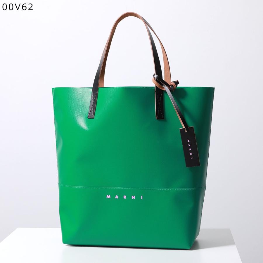 MARNI マルニ トートバッグ SHMQ0037A1 SHMQ0037Q5 P5769 メンズ オープンショッパー ロゴプリント ロゴレザータグ 鞄 カラー5色の画像