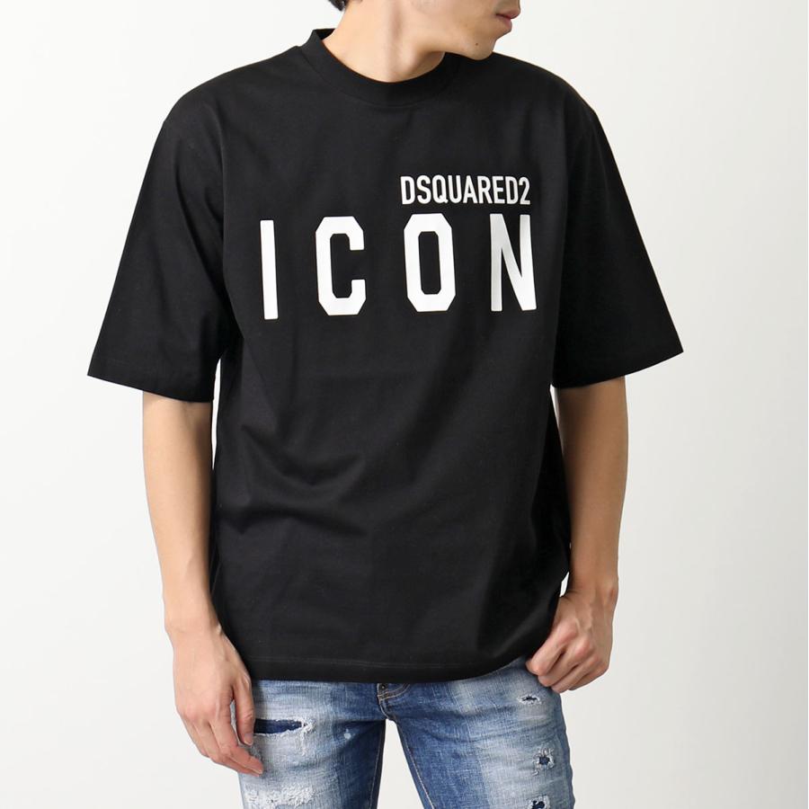 DSQUARED2 ディースクエアード Tシャツ BE ICON LOOSE FIT T DSQUARED2 ディースクエアード Tシャツ BE ICON LOOSE FIT T