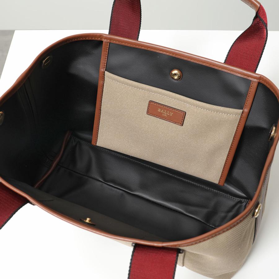 BALLY バリー トートバッグ DRYVALIA TOTE M ドライヴァリア レディース キャンバス ロゴ ハンドバッグ 鞄 カラー2色｜s-musee｜09