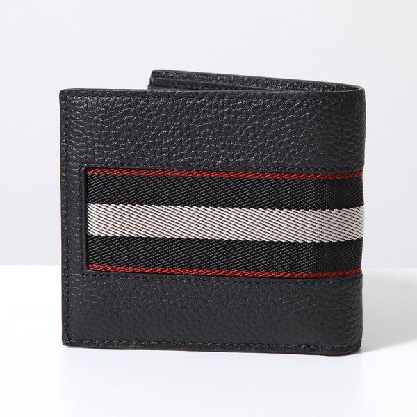 Bally（バリー） 二つ折り財布 BRIBEL.DSH メンズ レザー ミニ財布
