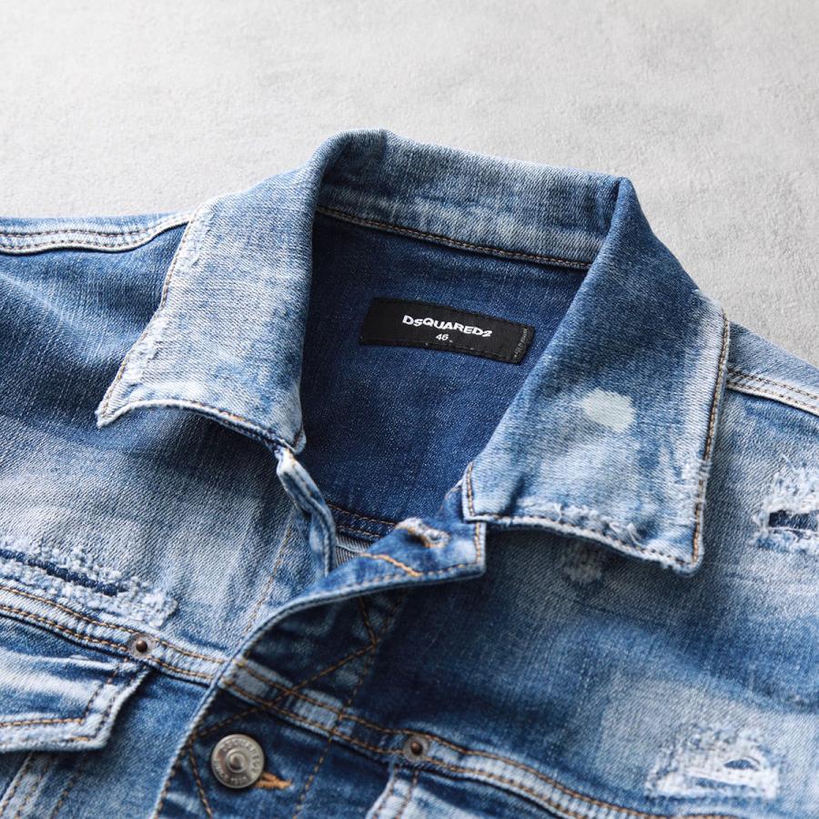 DSQUARED2 ディースクエアード デニムジャケット DAN JEAN DSQUARED2 ディースクエアード デニムジャケット DAN JEAN