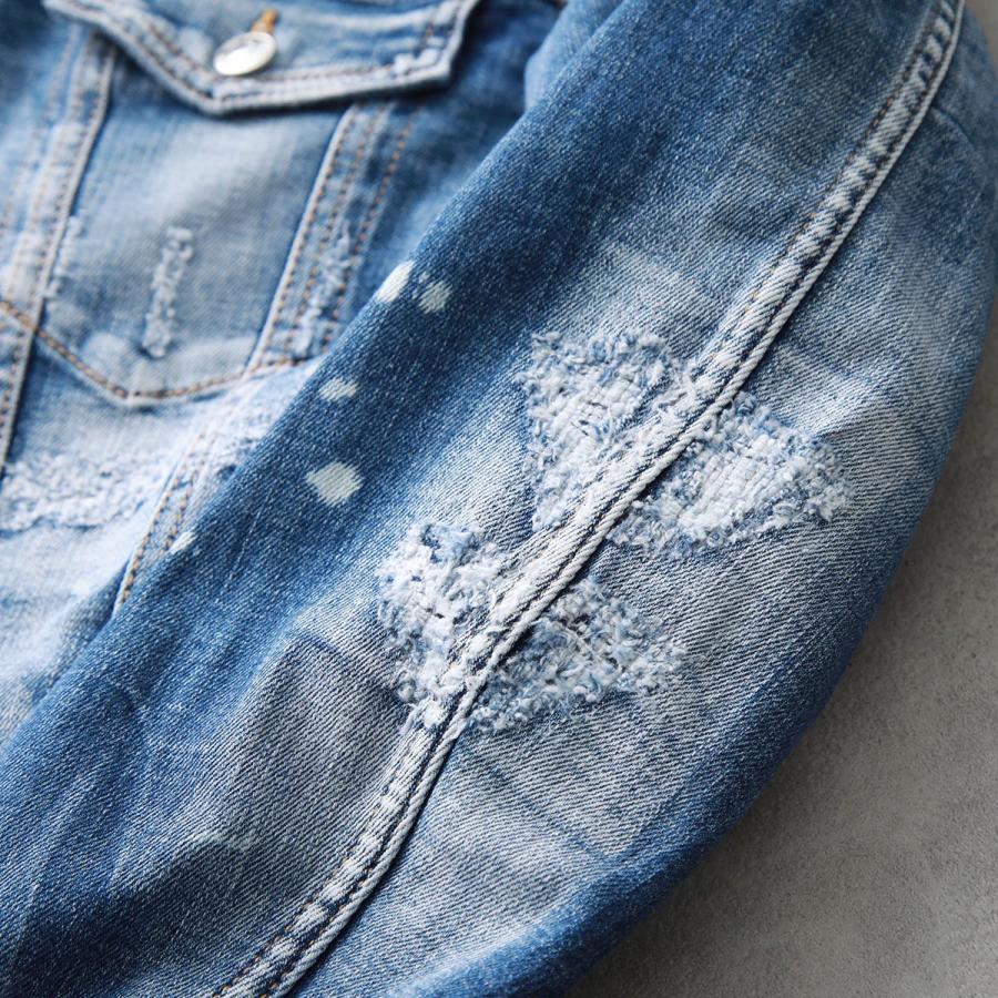 DSQUARED2 ディースクエアード デニムジャケット DAN JEAN DSQUARED2 ディースクエアード デニムジャケット DAN JEAN