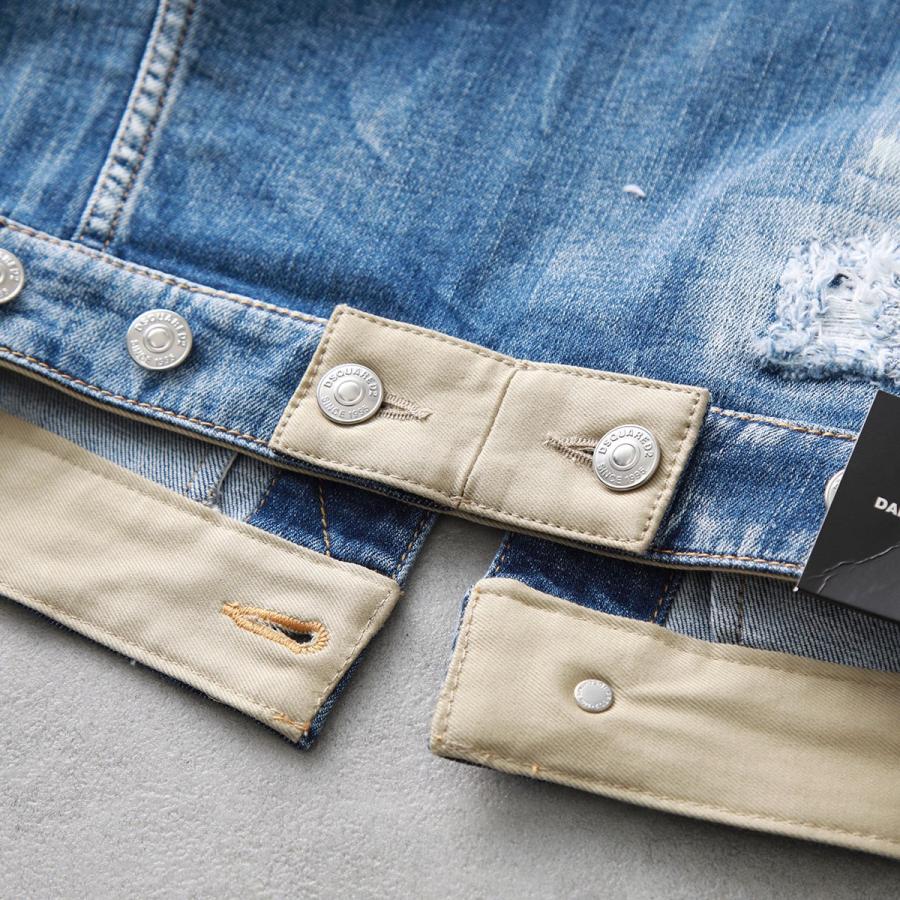 DSQUARED2 ディースクエアード デニムジャケット DAN JEAN DSQUARED2 ディースクエアード デニムジャケット DAN JEAN