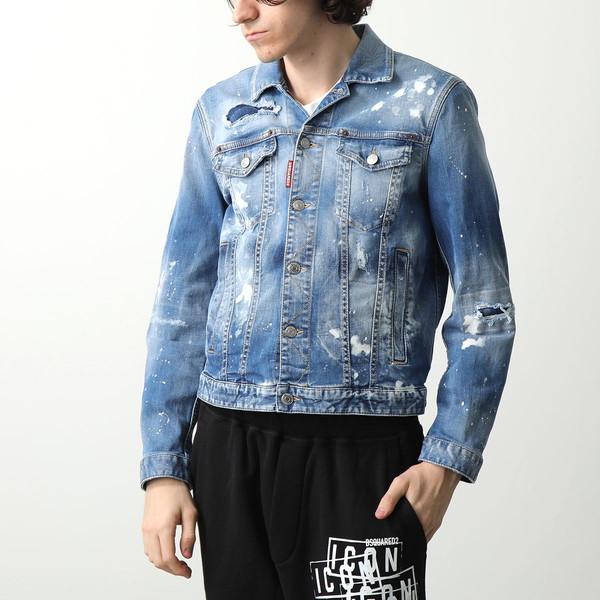 おまけ付き DSQUARED2 ディースクエアード デニムジャケット 44 DSQUARED2（ディースクエアード） デニムジャケット DAN JEAN JACKET