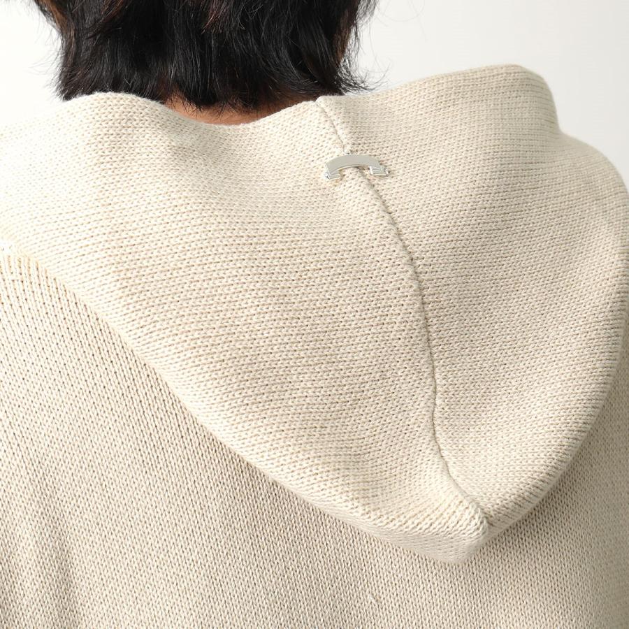 ASKYURSELF アスクユアセルフ パーカー DESTROYER KNIT HOODIE メンズ