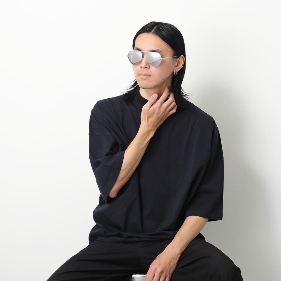 ■美品■　ボッテガヴェネタ サングラス メガネ ティアドロップ メンズ 58□15-145 XL ブラック BV1150S 箱 【205033】□ 希少 □美品□ ボッテガヴェネタ サングラス メガネ ティアドロップ