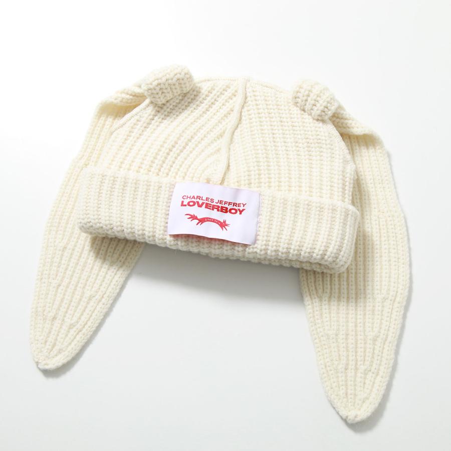 CHARLES JEFFREY LOVERBOY ウサギ耳ニット帽 timelesz着用【Charles Jeffrey Loverboy】Chunky Rabbit Beanie
