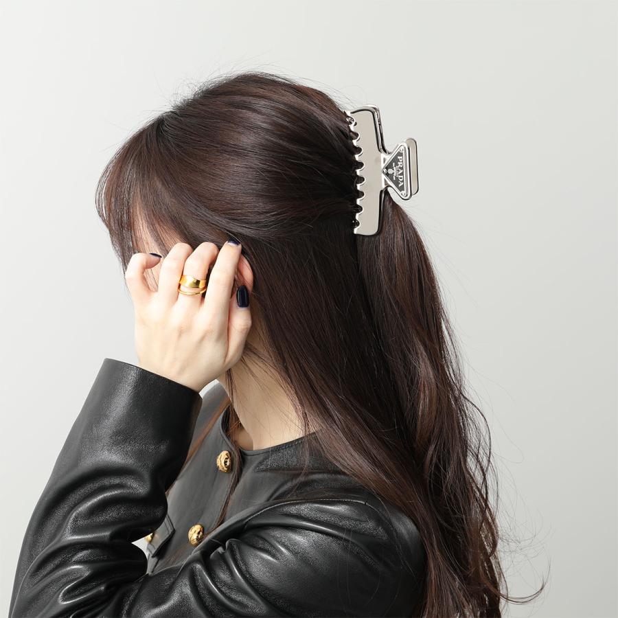 PRADA（プラダ） ヘアクリップ 1IF103 2BA6 レディース トライアングル