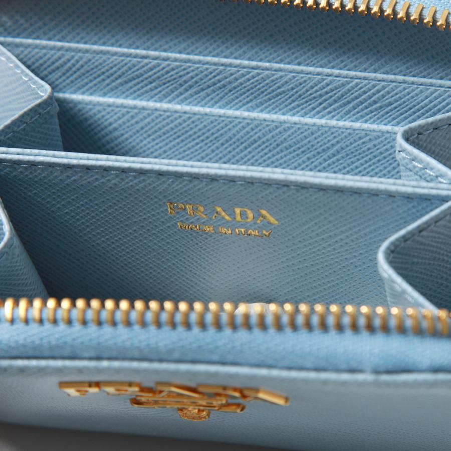 PRADA プラダ コインケース 1MM268 QWA レディース レザー カードケース ミニ財布 パスケース メタルロゴ ラウンドファスナー カラー2色｜s-musee｜09