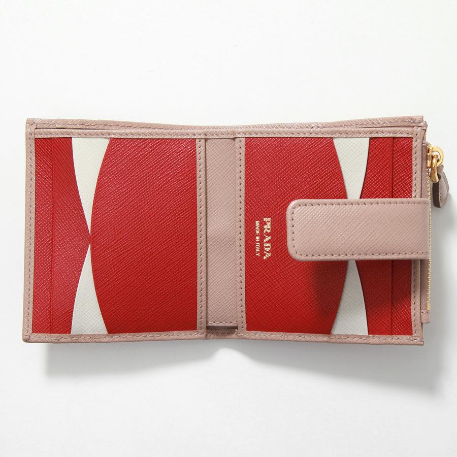 PRADA プラダ 二つ折り財布 1ML047 QWA ZLPレディース PRADA プラダ 二つ折り財布 1ML047 QWA ZLPレディース