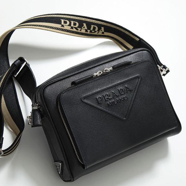 PRADA（プラダ） ショルダーバッグ 2VH152 2FAD OOO メンズ レザー
