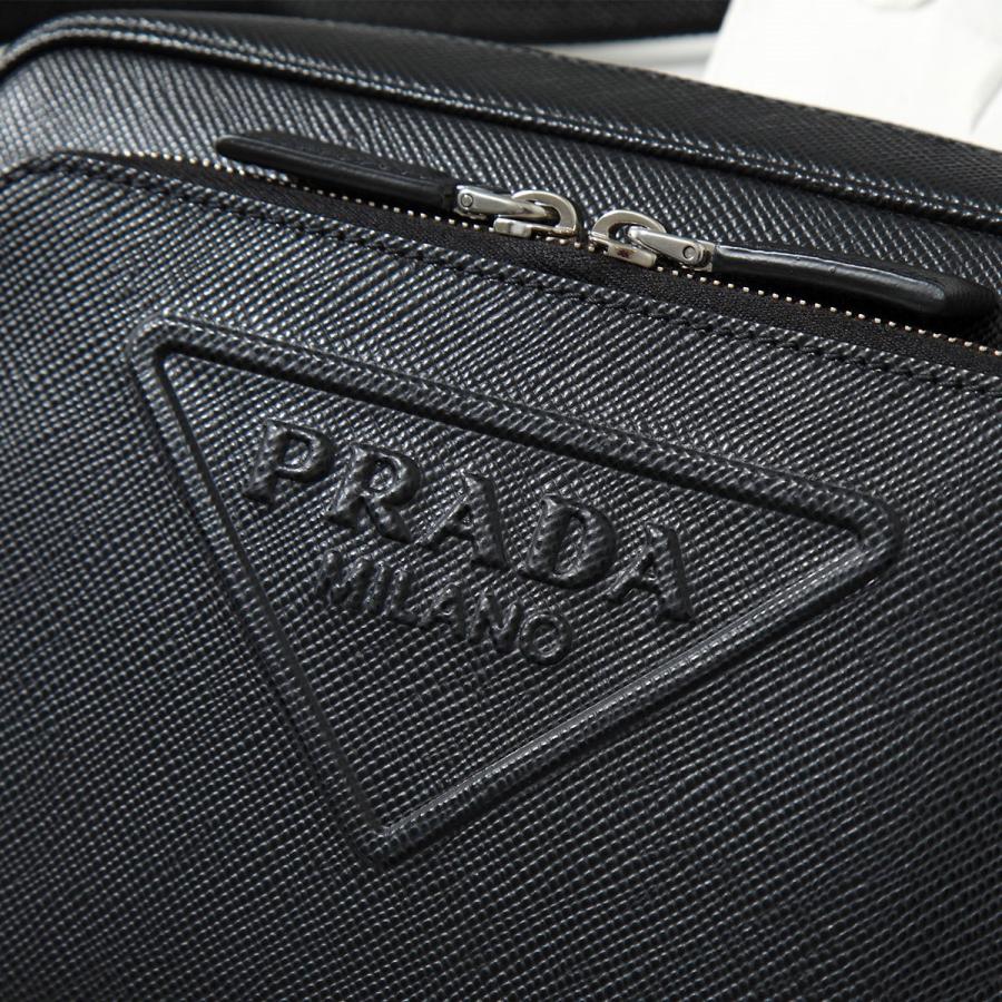 PRADA プラダ ショルダーバッグ 2VH152 2FAD OOO メンズ レザー