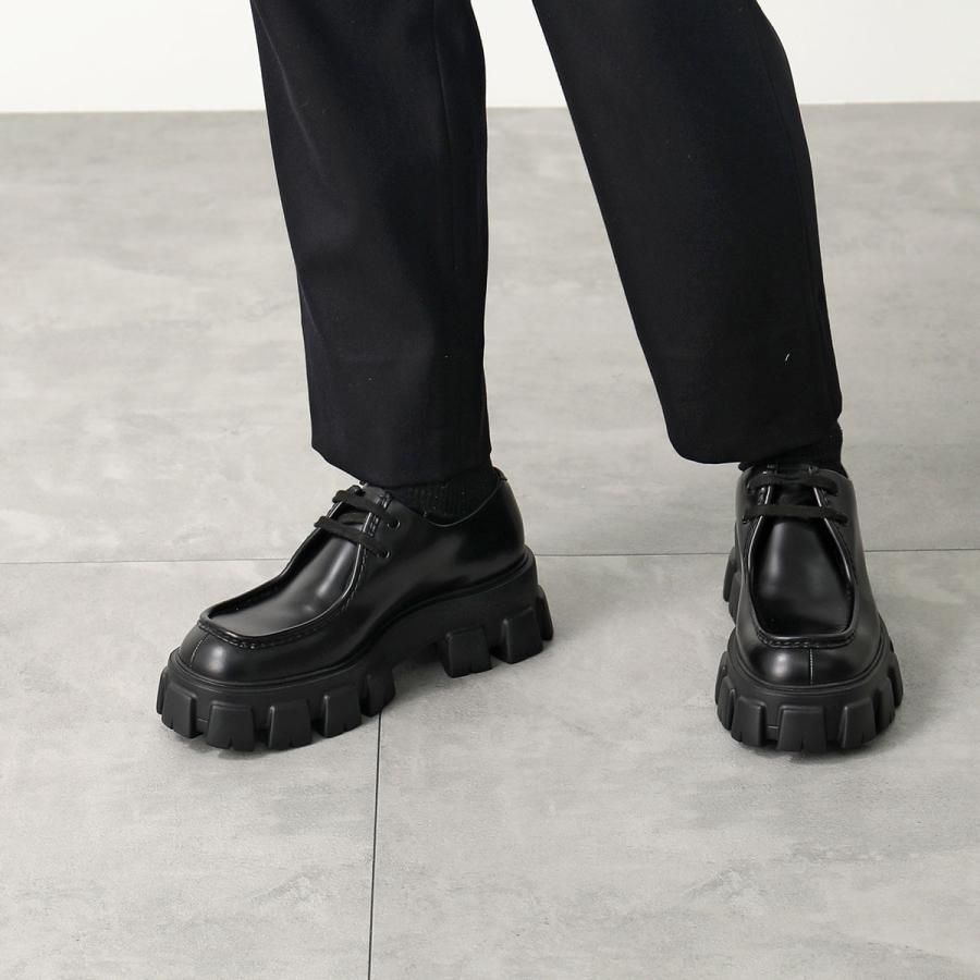 PRADA プラダ ダービーシューズ Monolith モノリス 2EE355 B4L PRADA プラダ ダービーシューズ Monolith モノリス 2EE355 B4L