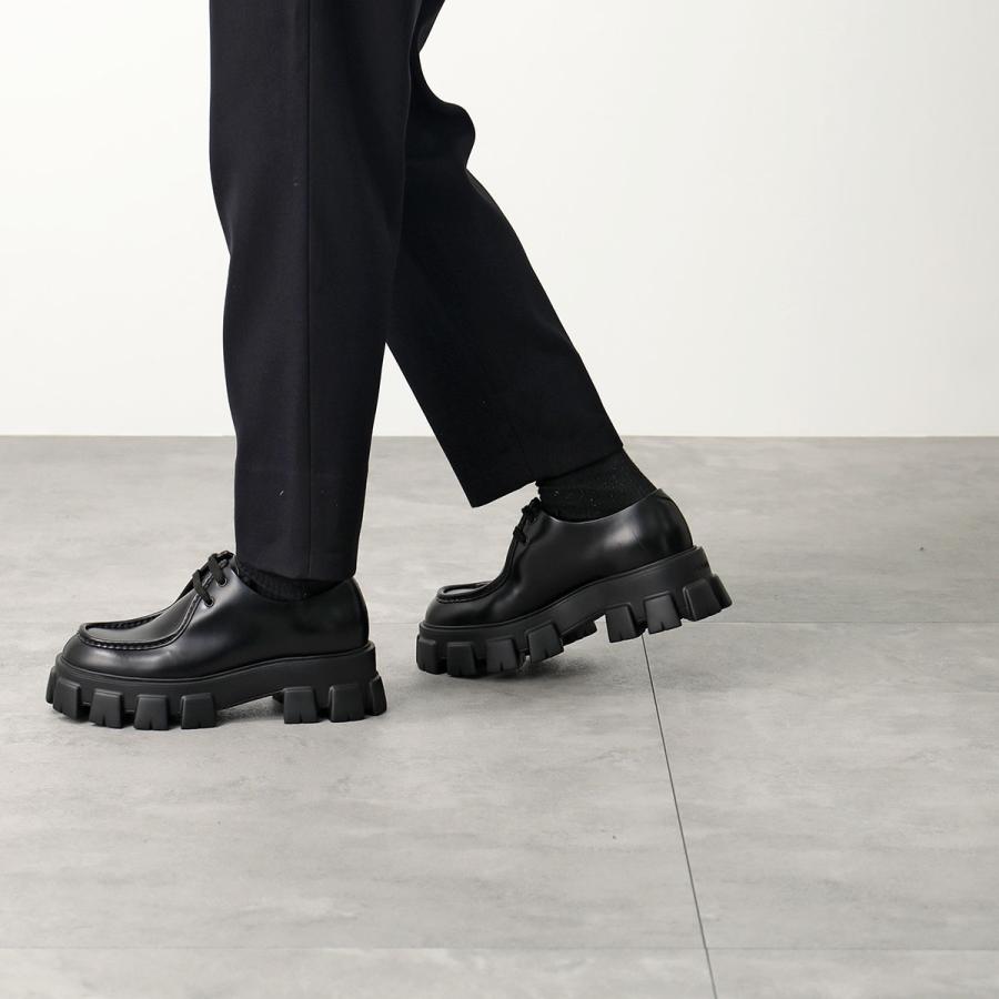 PRADA プラダ ダービーシューズ Monolith モノリス 2EE355 B4L PRADA プラダ ダービーシューズ Monolith モノリス 2EE355 B4L