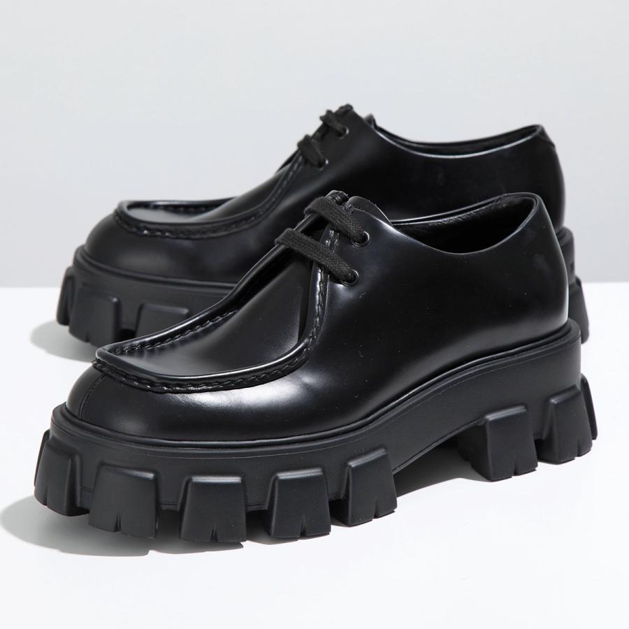 PRADA プラダ ダービーシューズ Monolith モノリス 2EE355 B4L PRADA プラダ ダービーシューズ Monolith モノリス 2EE355 B4L