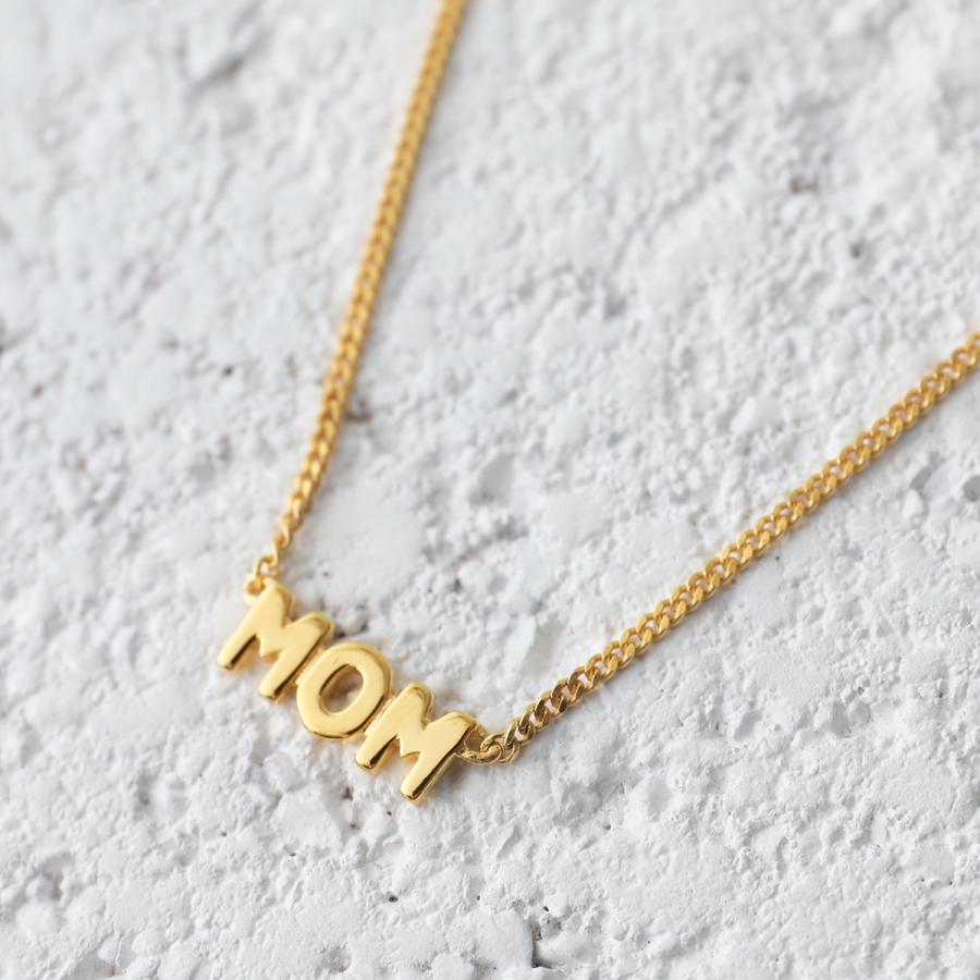 MARIA BLACK マリアブラック ネックレス Mom Necklace マム