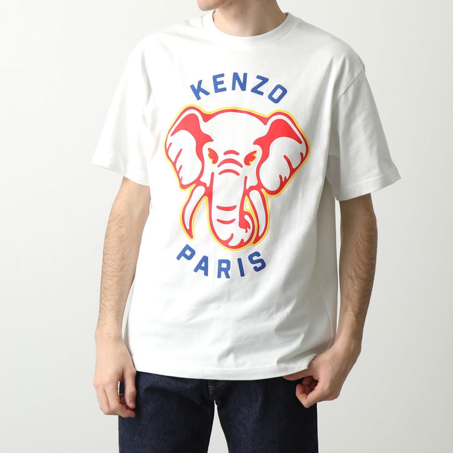 KENZO ケンゾー 半袖 Tシャツ ELEPHANT CLASSIC T-SHIRT PFE55TS1894SG メンズ エレファント ロゴ コットン クルーネック カラー3色｜s-musee｜11