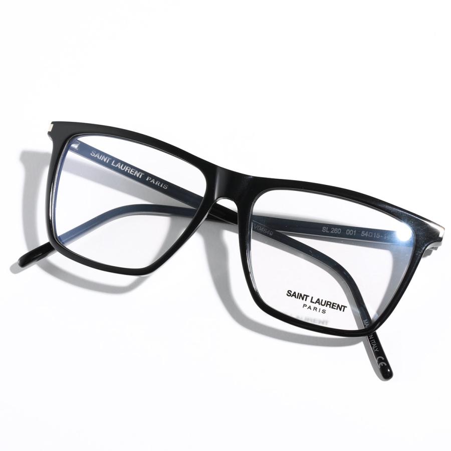 SAINT LAURENT サンローラン メガネ SL 260 メンズ ウエリントン型