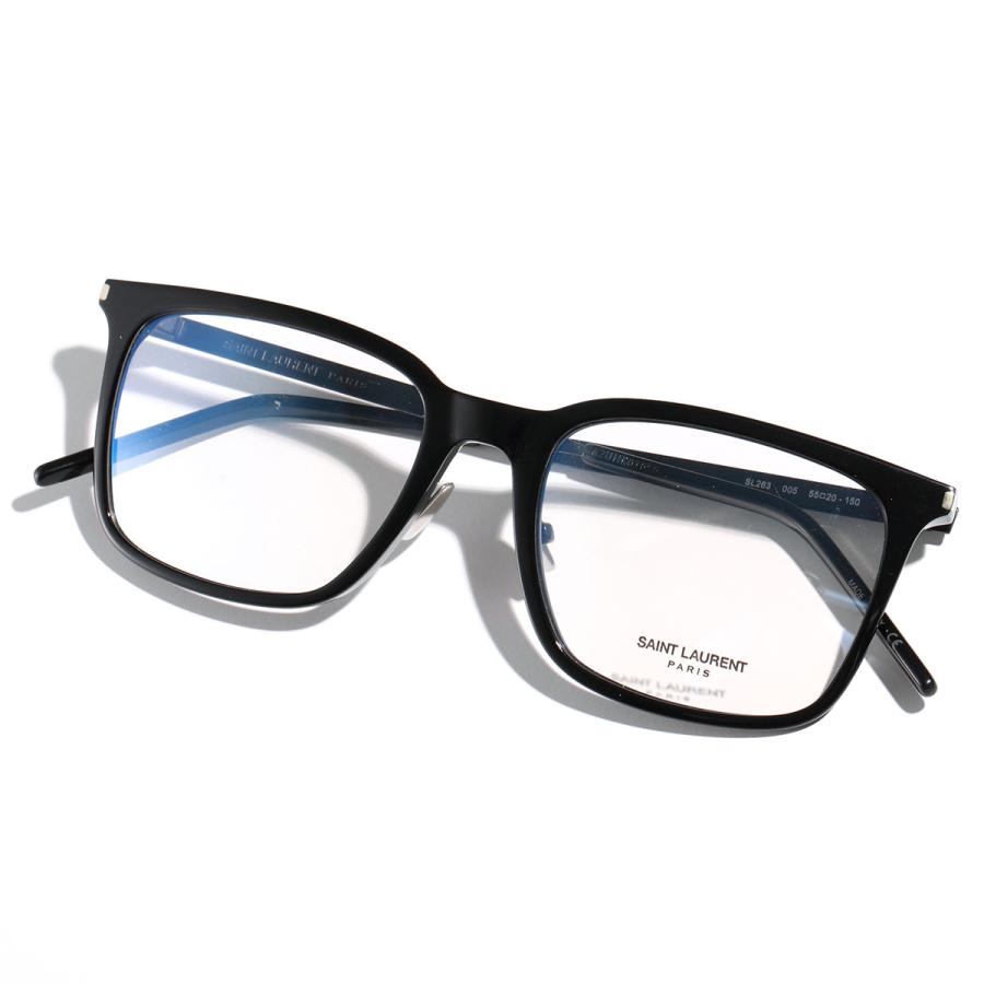 SAINT LAURENT サンローラン メガネ SL 263 メンズ スクエア型 めがね