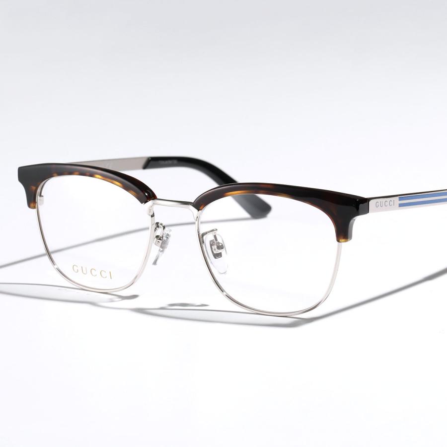 GUCCI（グッチ） メガネ GG0698OA メンズ ウェリントン型 めがね 伊達