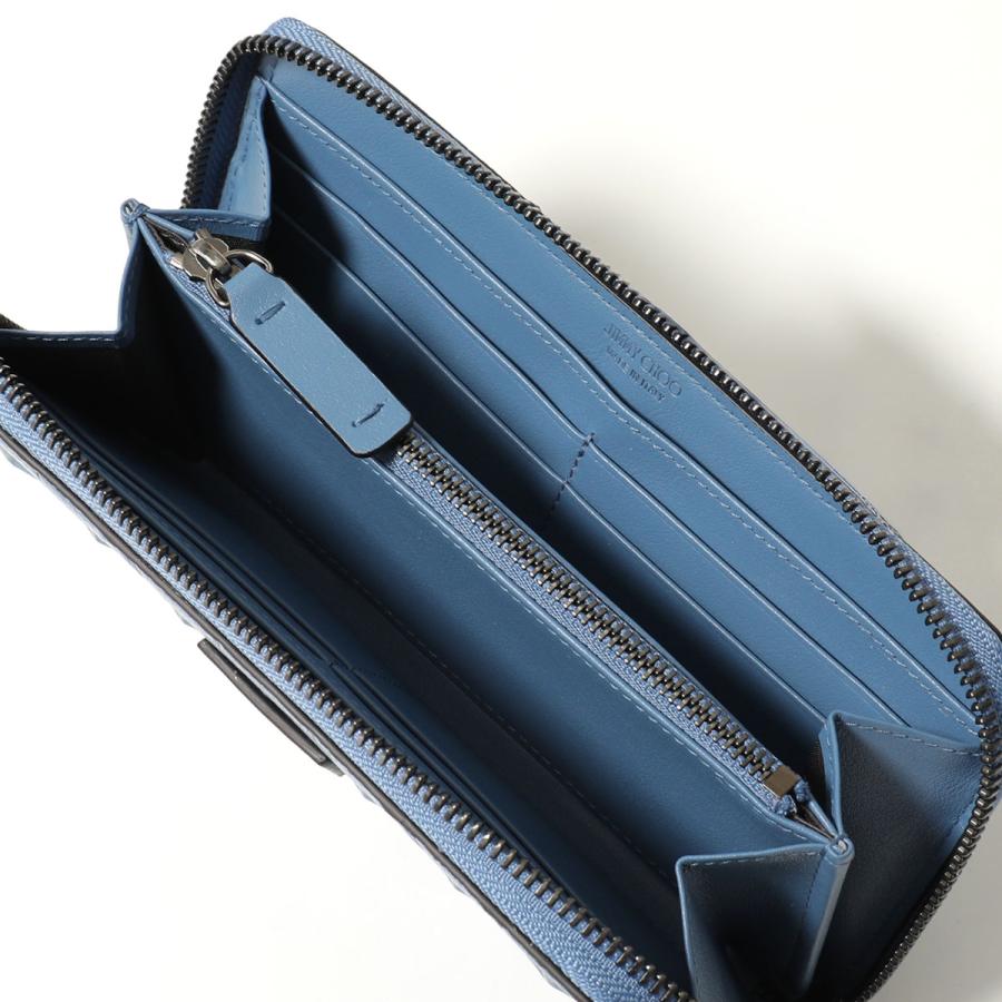JIMMY CHOO Jimmy Choo ジミーチュウ ラウンドファスナー 長財布