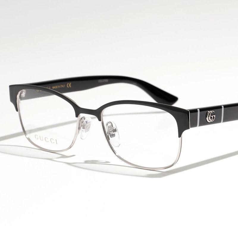 GUCCI（グッチ） メガネ GG0751O レディース スクエア型 めがね 眼鏡