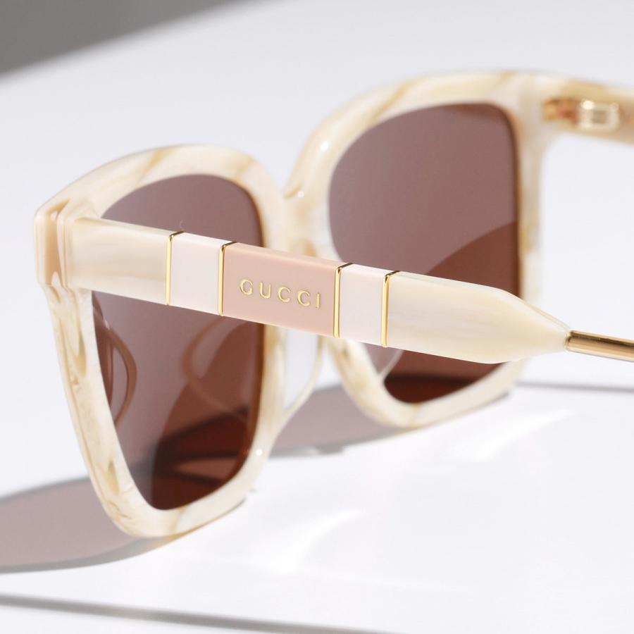 GUCCI（グッチ） サングラス GG0599SA レディース ウェリントン型 ロゴ 