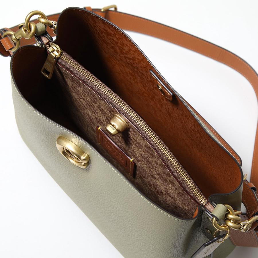 未使用 COACH 人気 定番 ウィロウ ショルダー バッグ ブラウン 新品未使用 COACH 人気 定番 ウィロウ ショルダー バッグ ブラウン