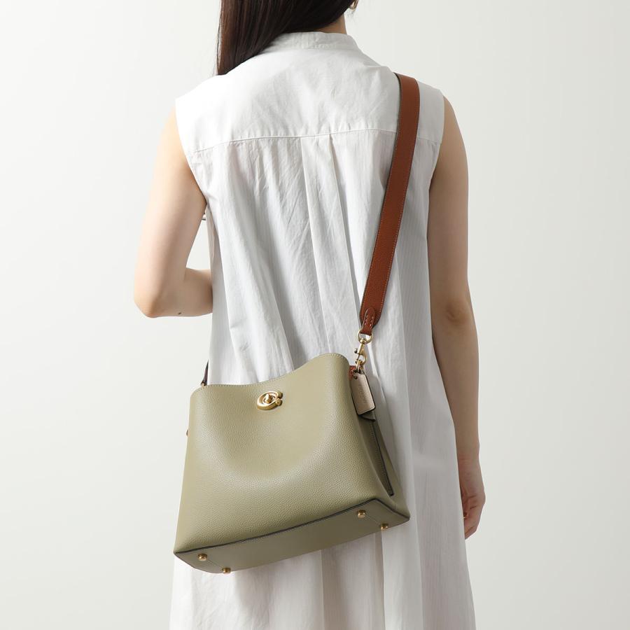【コーチ】極美品✨上品 ウィロウ ハンドバッグ ショルダーバッグ Willow COACH（コーチ） ショルダーバッグ WILLOW ウィロウ ソフト バケット