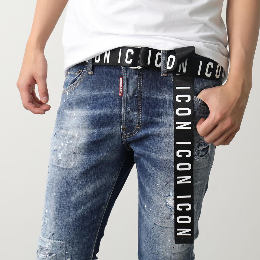 DSQUARED2 ディースクエアード ベルト BE ICON ビーアイコン