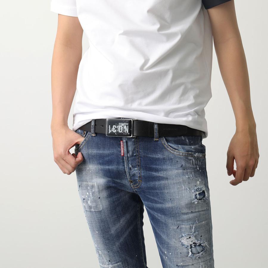 DSQUARED2 ディースクエアード ベルト ICON SPLASH PLAQUE BELT DSQUARED2 ディースクエアード ベルト ICON SPLASH PLAQUE BELT