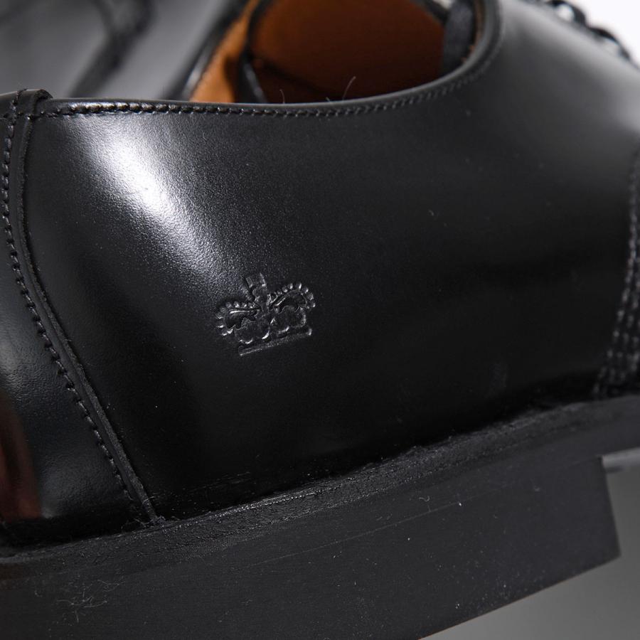 SANDERS（サンダース） レザーシューズ Military Apron Front Derby