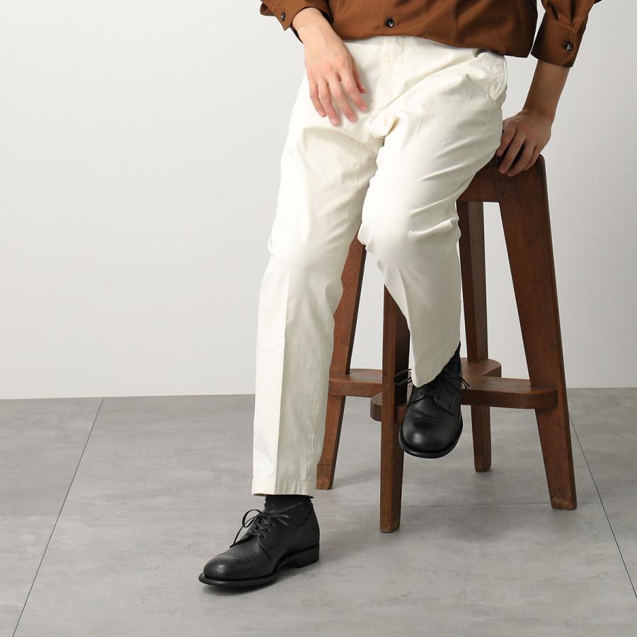 SANDERS（サンダース） レザーシューズ Punched Cap Derby Shoe